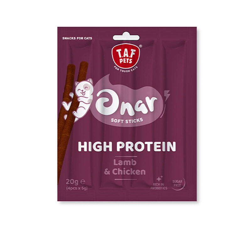 TAF PETS-ONAR Sticks qengj dhe pule 20gr