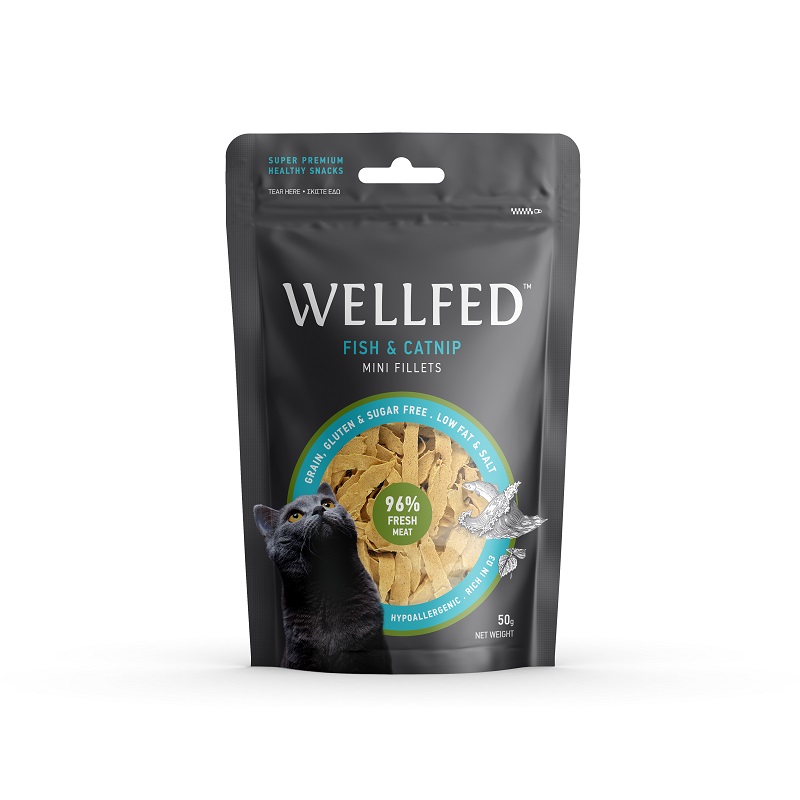 Wellfed - Peshk dhe Catnip 50gr