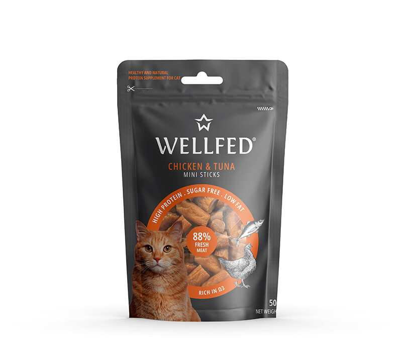 Wellfed - Pule dhe Ton 50gr