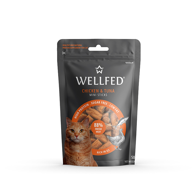 Wellfed - Pule dhe Ton  50gr
