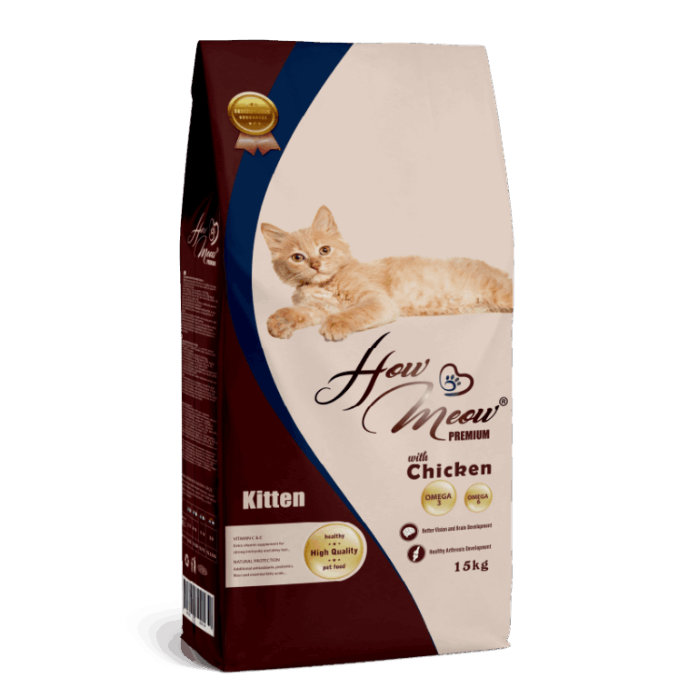 How Meow Kitten Food Chicken 15 Kg