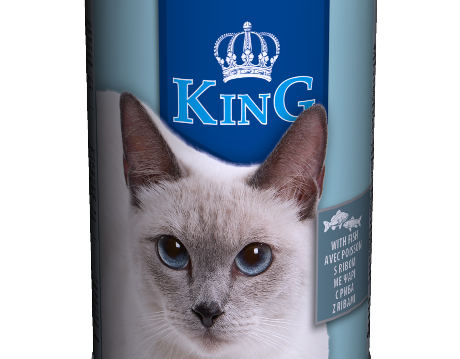 King Cat me Peshk 415gr